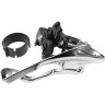 Переключатель передний TECH TEAM на 3 скорости Microshift Mezzo FD-M22 универс. тяга, адаптер 28,6-34,9 мм FD-M22 NN009442